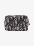 Christian Dior Oblique Belt Bag Blue Oblique Fabric