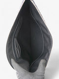 Christian Dior A4 Pouch Black Oblique Cotton