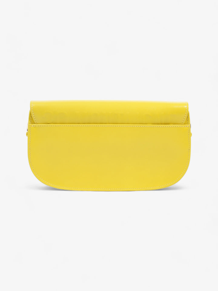 Christian Dior Bobby East West Yellow Calfskin Leather