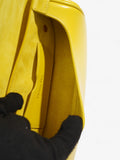 Christian Dior Bobby East West Yellow Calfskin Leather