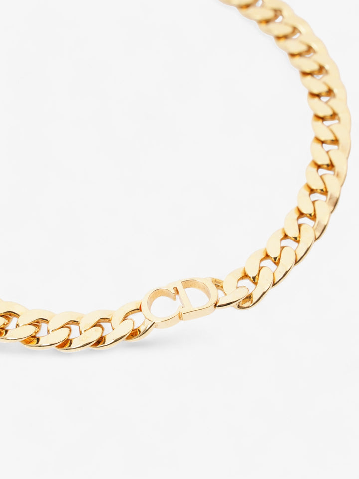 Christian Dior 30 Montaigne Choker Gold Base Metal