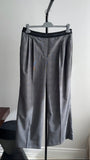 Prada Grey Check Trousers with Logo Band - IT46 / USA 10 / L