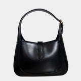 Gucci Jackie 1961 Black Leather Bag with Adjustable Strap