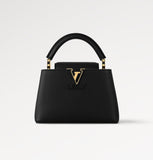 Louis Vuitton capucines mini black
