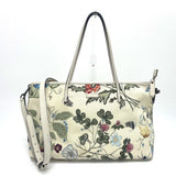 Gucci Shoulder Bag 353437 Leather / PVC Ivoryx multicolor Bag 2WAY Tote Bag Flora floral pattern Kris knight Women