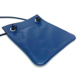 Hermes Shoulder Bag Swift blue leather Arine Mini