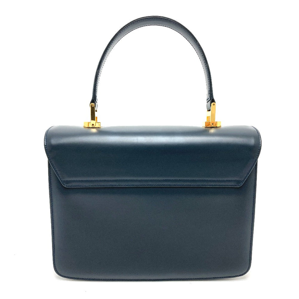 Gucci Handbag 000.109.0121 leather Navy turn lock sideline Handbag Women