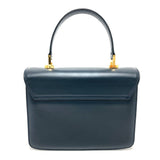 Gucci Handbag 000.109.0121 leather Navy turn lock sideline Handbag Women