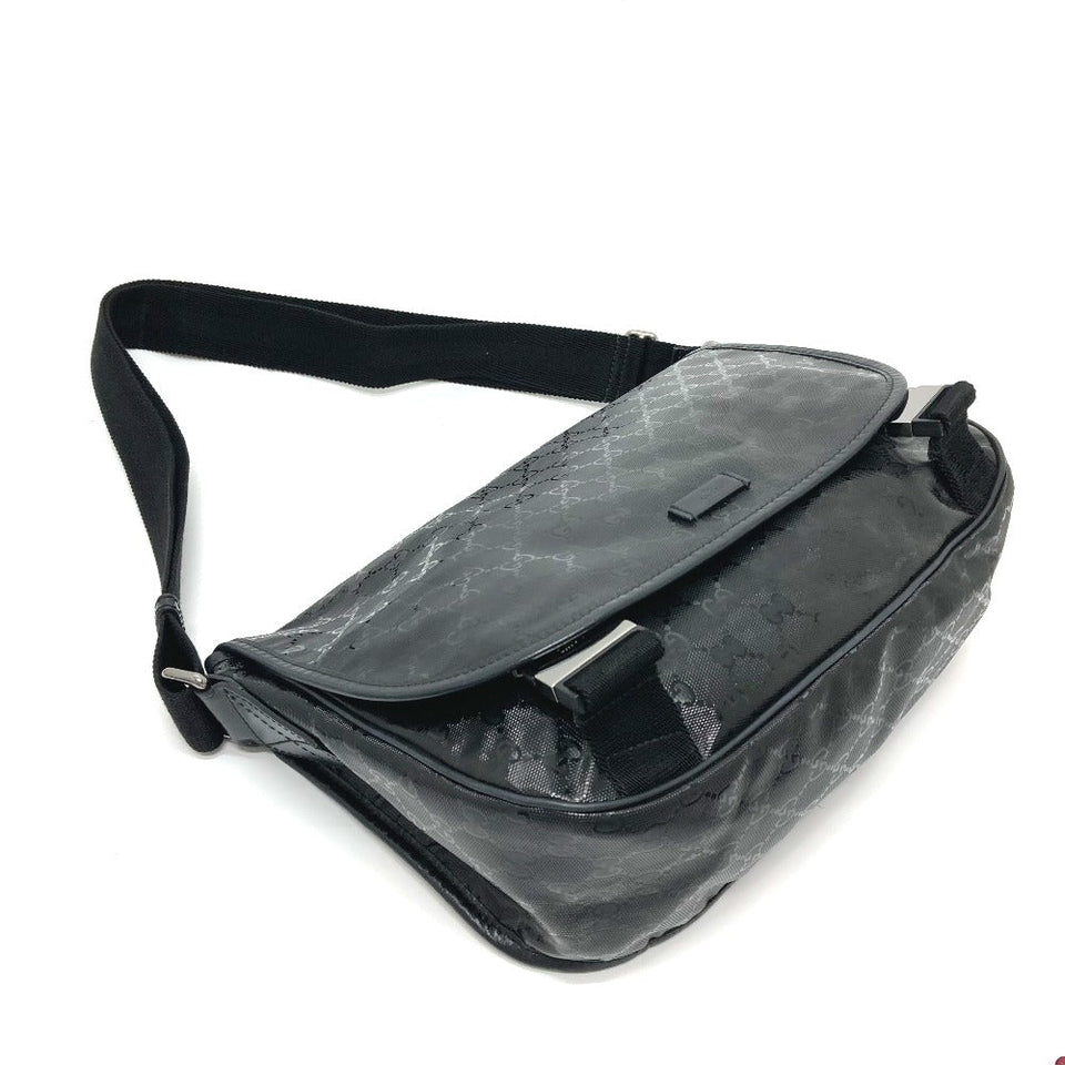 Gucci Shoulder Bag 201732 GG implementation black GG implementation mens