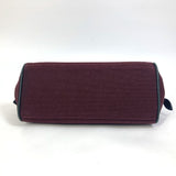 Hermes Clutch bag canvas Bordeaux Women