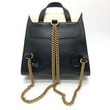 Gucci Backpack 432266 leather black Studs Animalie Women