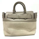 Burberry Handbag 4076673 Canvas / leather beige Belt bag medium Women