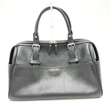 Burberry Boston Duffel bag leather black Shoulder bag/logo Handbag unisex(Unisex)