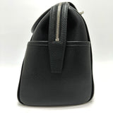 Burberry Boston Duffel bag leather black Shoulder bag/logo Handbag unisex(Unisex)