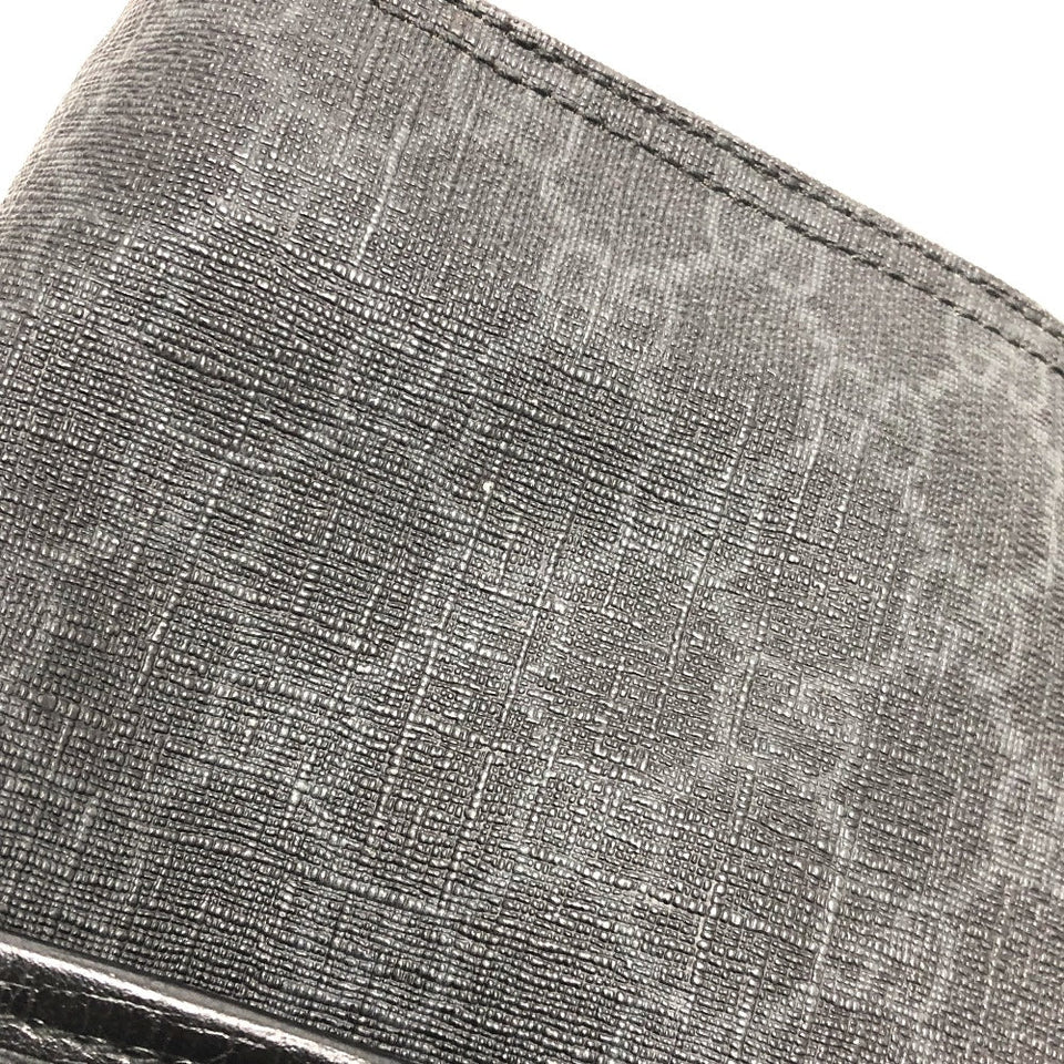 Gucci Shoulder Bag 162904  GG Supreme Canvas black GG mens