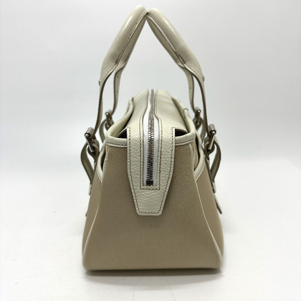 Burberry Handbag Nylon beige check Mini Boston Duffel bag Women