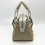 Burberry Handbag Nylon beige check Mini Boston Duffel bag Women