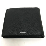 Burberry Folded wallet 8043377 leather black logo Wallet mens
