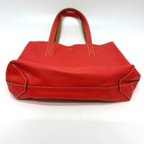 Hermes Tote Bag Leather, Vokissim Orange Doble Sense 28 reversible