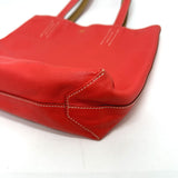 Hermes Tote Bag Leather, Vokissim Orange Doble Sense 28 reversible