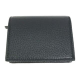 Gucci Folded wallet 702248 leather black logo adidas collaboration Shoulder wallet Women