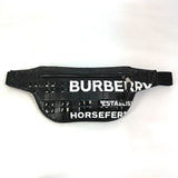 Burberry Sling bag 8028160 enamel enamel leather black logo BRUMMELL horse ferry HOSEFEY mens