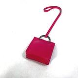 Hermes Bag charm Anyo Miro pink sack orange Women
