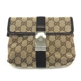 Gucci Waist bag 131236 GG canvas Beige x brown GG Sling bag Waist pouch unisex(Unisex)