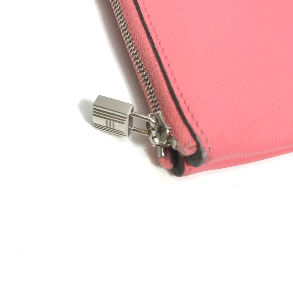 Hermes Pouch Evercolor pink Atto GM Women