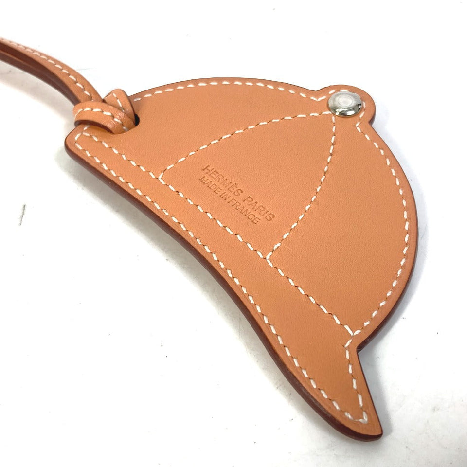 Hermes Bag charm leather purple paddock bombay charm Women