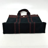 Hermes Handbag canvas black Fool ToePM unisex(Unisex)