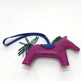 Hermes Bag charm Anyo Miro purple Rodeo GM Women