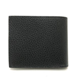 Gucci Folded wallet 610466 leather black Interlocking G mens
