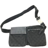 Gucci Waist bag 28566 GG canvas / leather black GG Sling bag