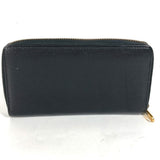 Gucci Long Wallet Purse 496317 leather black logo mens