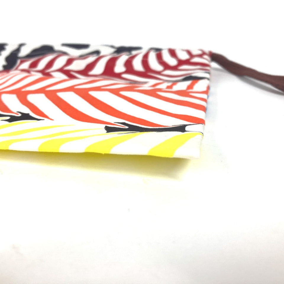 Hermes Pouch silk multicolor purse Bulk Pouch