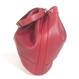 Hermes Shoulder Bag Courchevel Red Crossbody Market GM Women