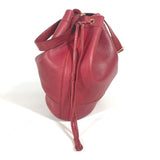 Hermes Shoulder Bag Courchevel Red Crossbody Market GM Women