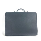 Hermes Business bag Togo black Briefcase Sac Adepeche 38 mens