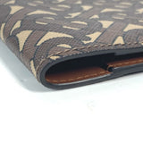 Burberry passport case PVC / Leather Brown TB logo Women