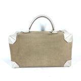 Hermes Boston Duffel bag Chevre, Grizzly beige Handbag Maxibox 36 Women