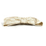 Gucci hair accessory 816541 silk gold GG silk jacquard scrunchie