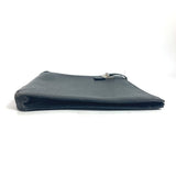 Hermes Clutch bag Epsom black logo City Hall business bag PM unisex(Unisex)