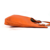 Hermes Shoulder Bag Taurillon Clemence Orange Masai PM unisex(Unisex)