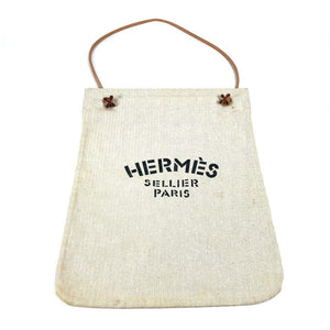 Hermes Shoulder Bag cotton white Sac Aline GM unisex(Unisex)