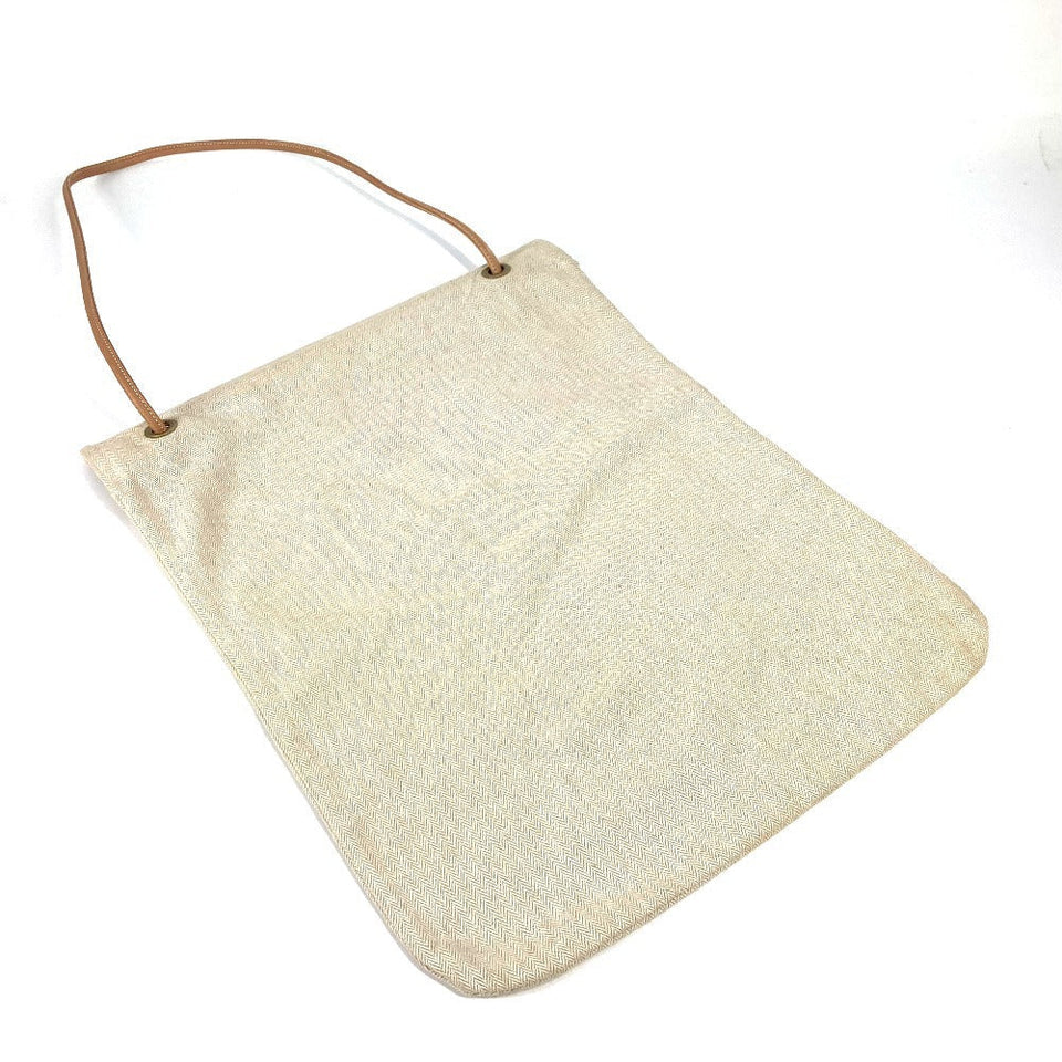 Hermes Shoulder Bag cotton white Sac Aline GM unisex(Unisex)