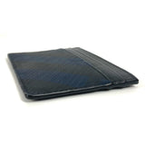 Burberry Card Case Leather / PVC Navy check unisex(Unisex)