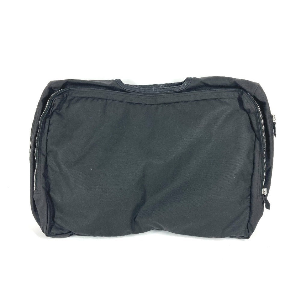 Hermes Pouch canvas black Bag Bag Cover Business Bag unisex(Unisex)