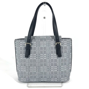 Burberry Handbag Leather / canvas Navy
