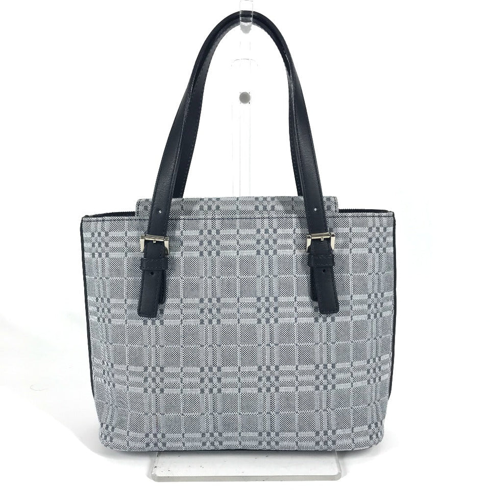 Burberry Handbag Leather / canvas Navy